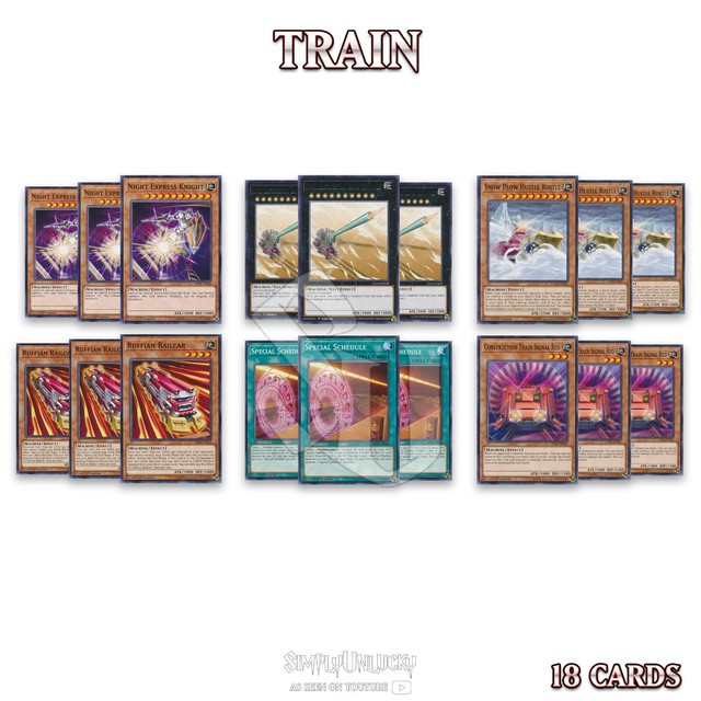 TRAIN DECK 18 GUSTAV MAX EXPRESS KNIGHT SNOW PLOW SCHEDULE LED4