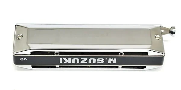 SUZUKI SCX-48 Chromatic Harmonica 12 hole 48 sound C Key Genuine