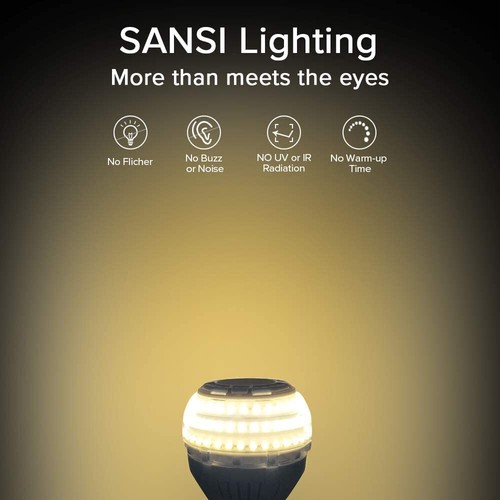 4 Pack 18W=250W LED Light Bulb Non-Dimmable Lamps 3000/5000K Energy Saving A21 - Picture 14 of 16