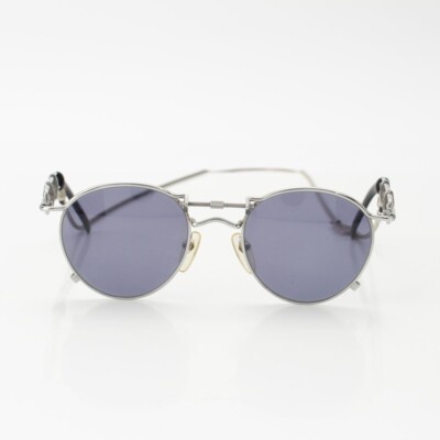 Jean Paul Gaultier JPG Screw motif cyberpunk metal sunglasses with