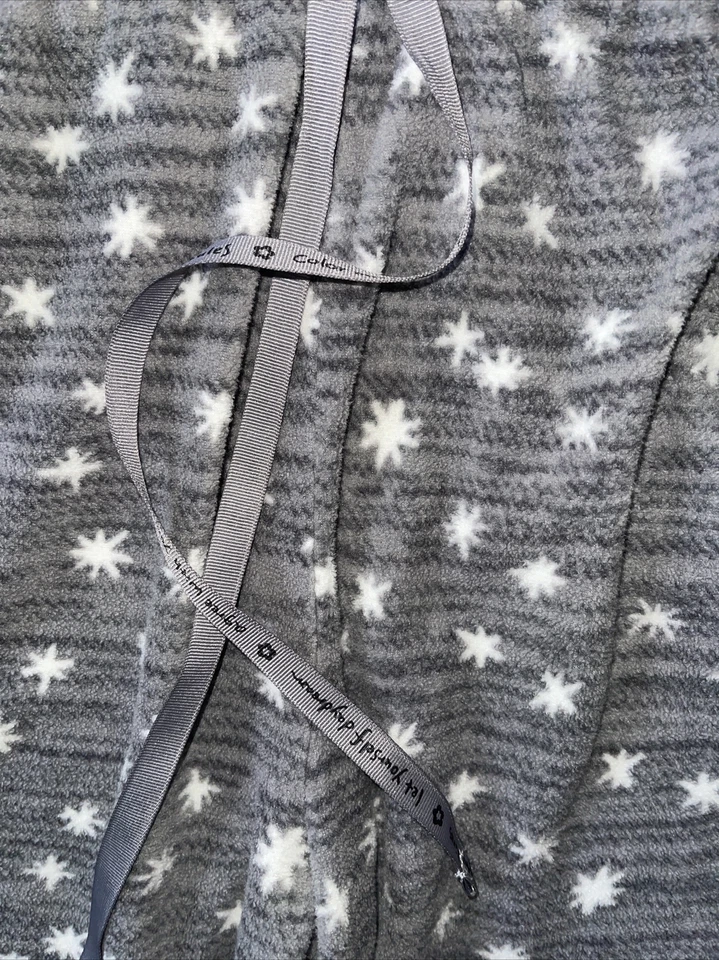 Pijama polar HUE talla L gris de una pieza poliéster Foto 3 de 4