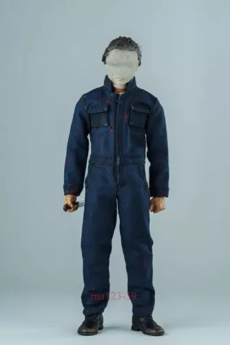 Costume scala 1/12 tuta salopette pantaloni vestiti vestibilità 6'' action figure maschile - Foto 17 di 23