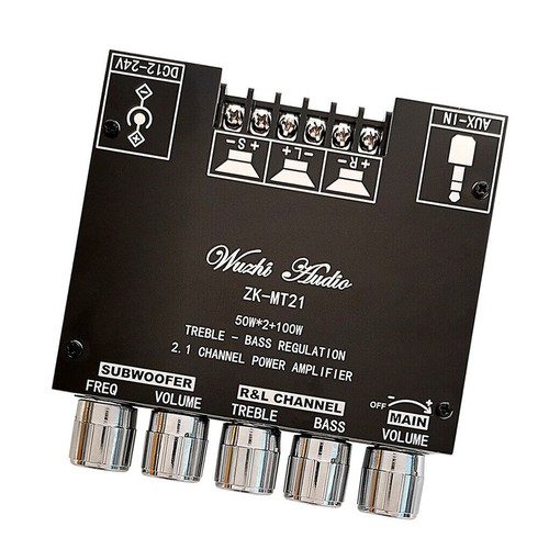 Mini Bluetooth 5.0 Digitalverstärker HiFi 2.1 Kanal Audio Stereo Equalizer Amp - Bild 7 von 11