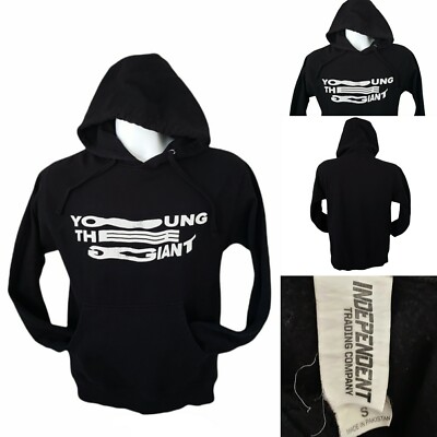 YOUNG THE GIANT PULLOVER TOUR SWEATSHIRT HOODIE paramore punk emo rock SZ Small 