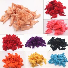 100-500PCS Small Cotton Thread Tassel Charm Pendant Tassels Jewelry 30mm Craft