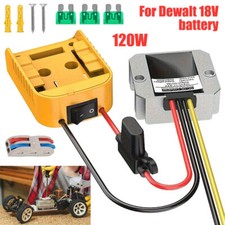Step Down Voltage Converter For Dewalt DC 18V to 12V 10A 120W Regulator Battery