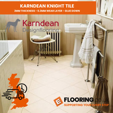 Karndean Knight Tile Glue Down LVT- ST8 Balin Stone @£19.99m2/3.34 in a box
