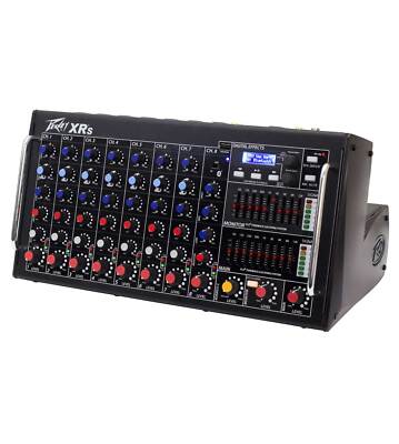 Peavey XR S 8 Channel Powered Mixer (1500W-Rack Mountable -FX -Phantom Power)