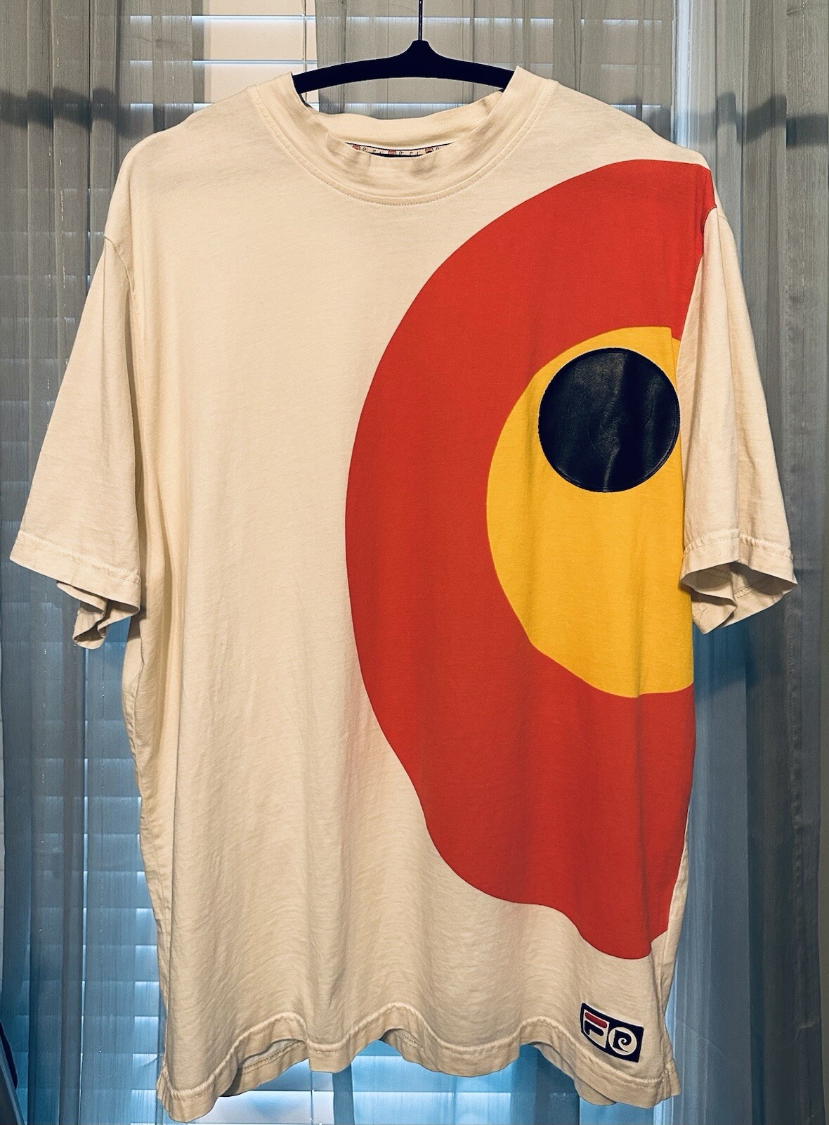 T shirt Fila x Pierre Cardin UO esclusiva XL Target retrò moderna grafica