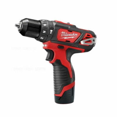 [Milwaukee] Rechargeable Hammer Drill Driver - M12 BPD-202C (12V)