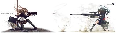 Anime barrett m82 a1 m82a1 original characters kozaki Playmat Gaming Mat