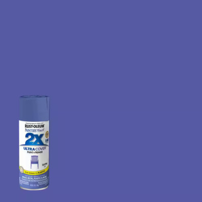 12 Oz. Satin Iris General Purpose Spray Paint (Case of 6)