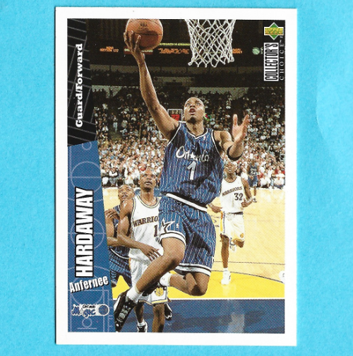 1996-97 Collector's Choice Orlando Magic Basketball Card #111