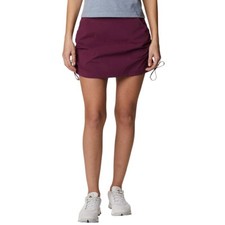 New Women's Columbia Medium Skort Skirt Purple Currant UPF 50 Omni-Shade