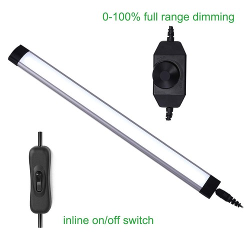 AIBOO 12V LED Under Cabinet Lighting Bar Dimmable Counter Shelf Display Lighting - Picture 21 of 43