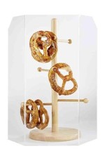 Hygiene Protection for Pretzel or Sausage Stand Acrylic 40 x 18 x 50 cm New