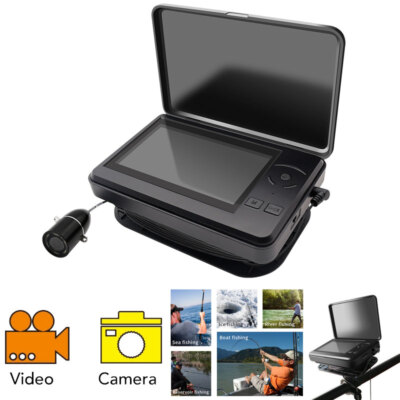 Fish Finder Fishing Camera HD Video Recorder Monitor 15M Cable Fishfinder