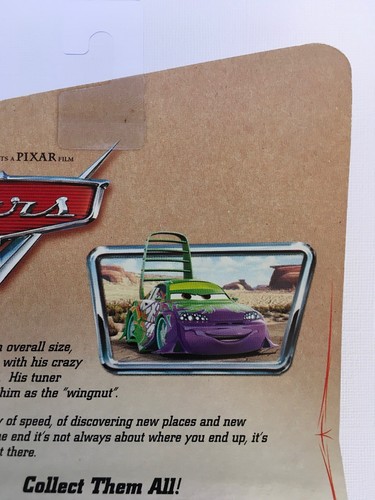 DISNEY PIXAR CARS WINGO COLLEZIONISTI NON DEVONO AVERE CARTA CODICE PRMO WAVE 1 VERSIONE - Foto 9 di 12