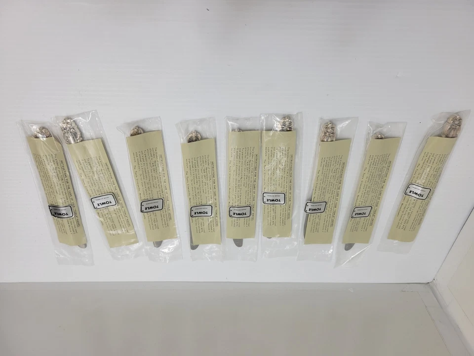 New Grand Duchess By Towle Butter Spreader Hollow Handle 6 3/4" No Monogram 9pcs - Image 4 of 4