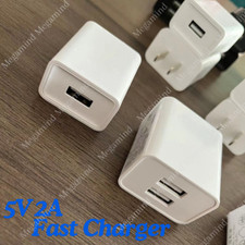 Bulk Lot 5V 2A USB Port Jack Wall Charger 5 Volt v 2 Amp AC to DC Power Adapter