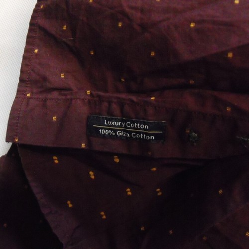 Arrow Men Slim Fit Printed Formal Shirt President's Collection, Size 17" - Picture 4 of 9