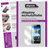 1X Dipos Schutzfolie FüR Archos 64 Xenon Klare Display Crystalclear Unsichtbar