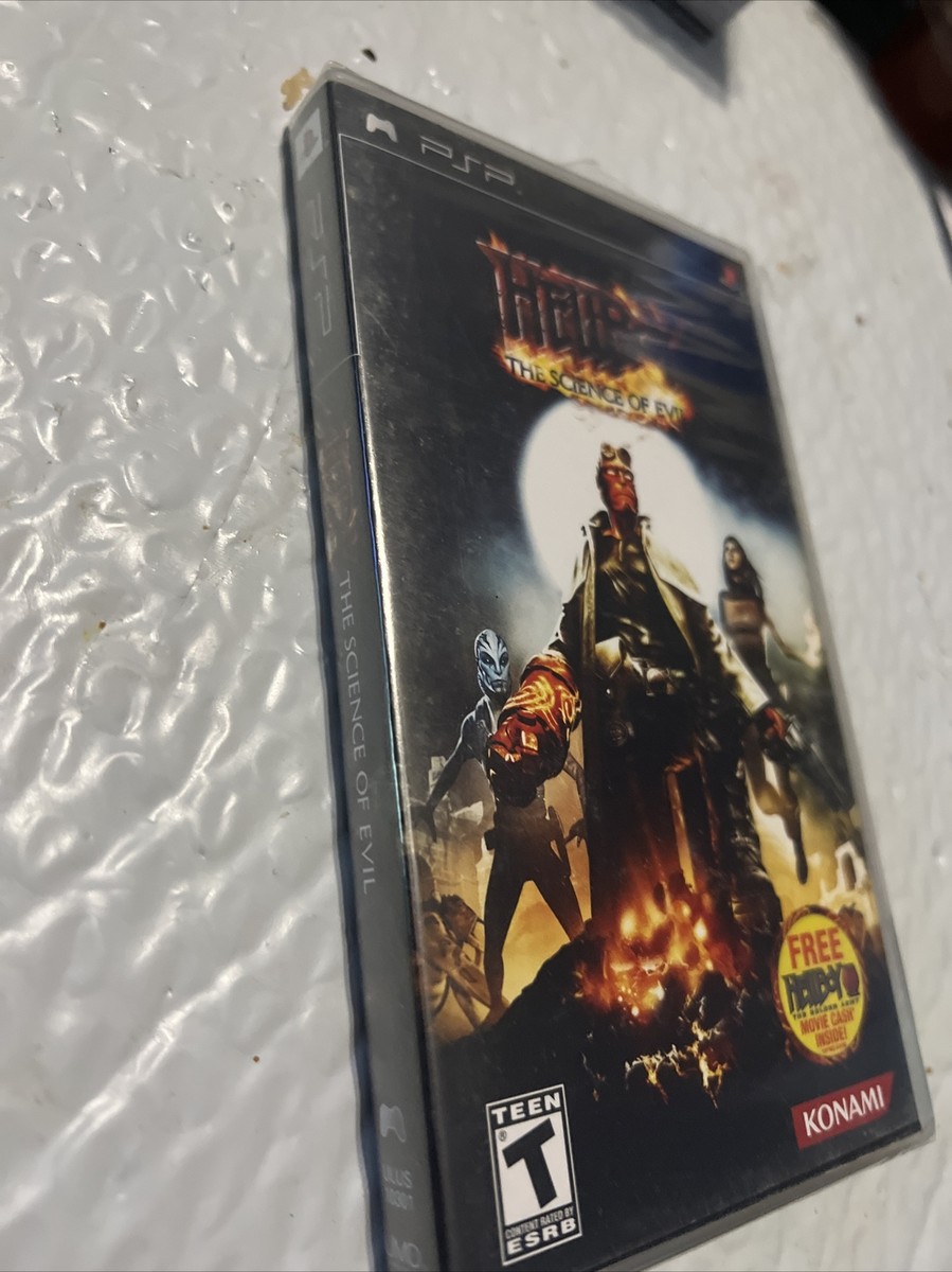 Hellboy: The Science of Evil (Sony PSP New sealed RIP TEAR