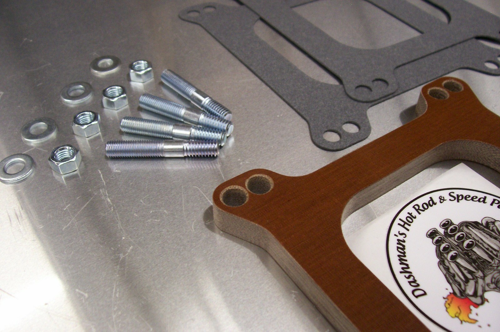 Fits Holley Carter AFB Carb Phenolic Insulator Spacer 4 Barrel Riser 1/