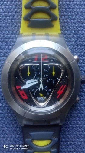 2006 Swatch Irony Diaphane Chrono Spine Blade Suck1001