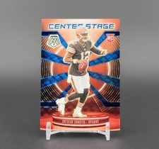 2025 Panini Mosaic Center Stage Shedeur Sanders Blue Mosaic Prizm /99 RC SP CLE