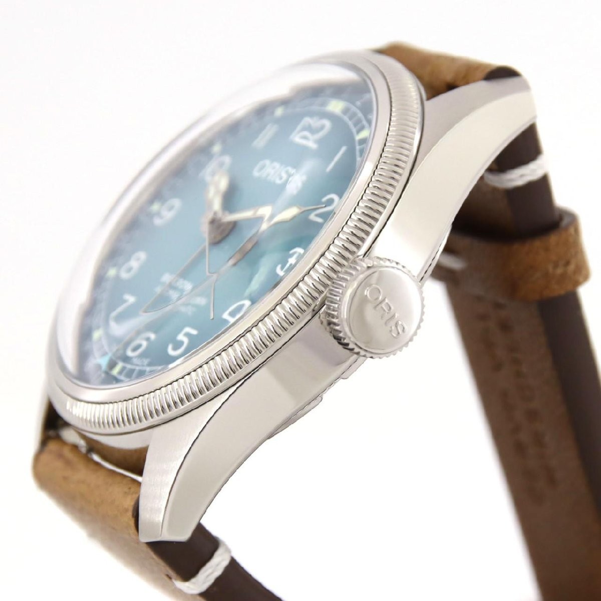 New Oris Big Crown Pointer Date Chevrole Volante … - image 3