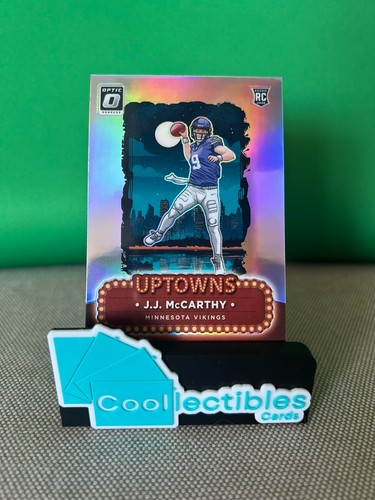 2024 Panini Donruss Optic - Uptowns J.J. McCarthy #10 (RC) Rookie Vikings SSP