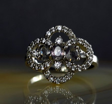 Ring Silber 925 Topas 19,8 mm Cavill - zauberhaft auffällig SilberStore