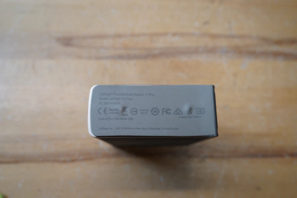 (B) CalDigit TS3 Plus Dock Thunderbolt 3 Docking Station *No Power Cable* - Image 4 of 4