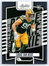 2023 Panini Absolute Retail #150 Lukas Van Ness RC - Green Bay Packers