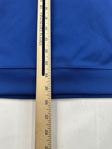 Pebble Beach Jacket Mens Medium Blue Full Zip Golf Casual Performance - Picture 6 of 7