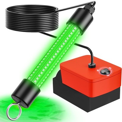 Underwater Fishing Light Compatible for Milwaukee 18V Battery, IP68 Waterproo...