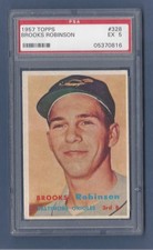 1957 Topps Brooks Robinson Rookie Card
