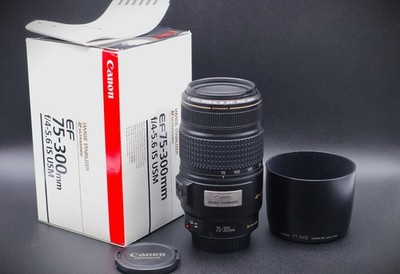 Canon EF 75-300mm 4.0-5.6 IS USM Objektiv / #1941 / Zustand: SEHR GUT
