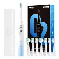 YUNCHI C2 Electric Toothbrush for Adults and Kids, USB-C Rechargeable Sonic T...
