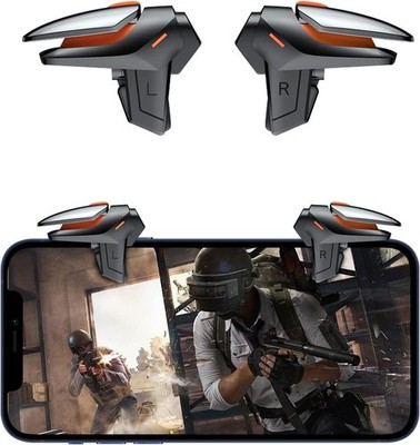 PUBG Game Controller Trigger, [1 Pair] New Version Smart Phone Game Controller
