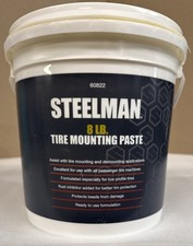 Steelman Tire Mounting Paste 8 Lb Tub Bead Lube Lubricant Rust Inhibitor Usa Steelman Tire Mounting Paste 8 Lb Tub Bead Lube Lubricant Rust Inhibitor Usa