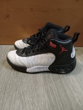 Nike Kids Air Jordan Jumpman Pro DQ8436-061 White Black Sneakers Shoes Size 5.5Y