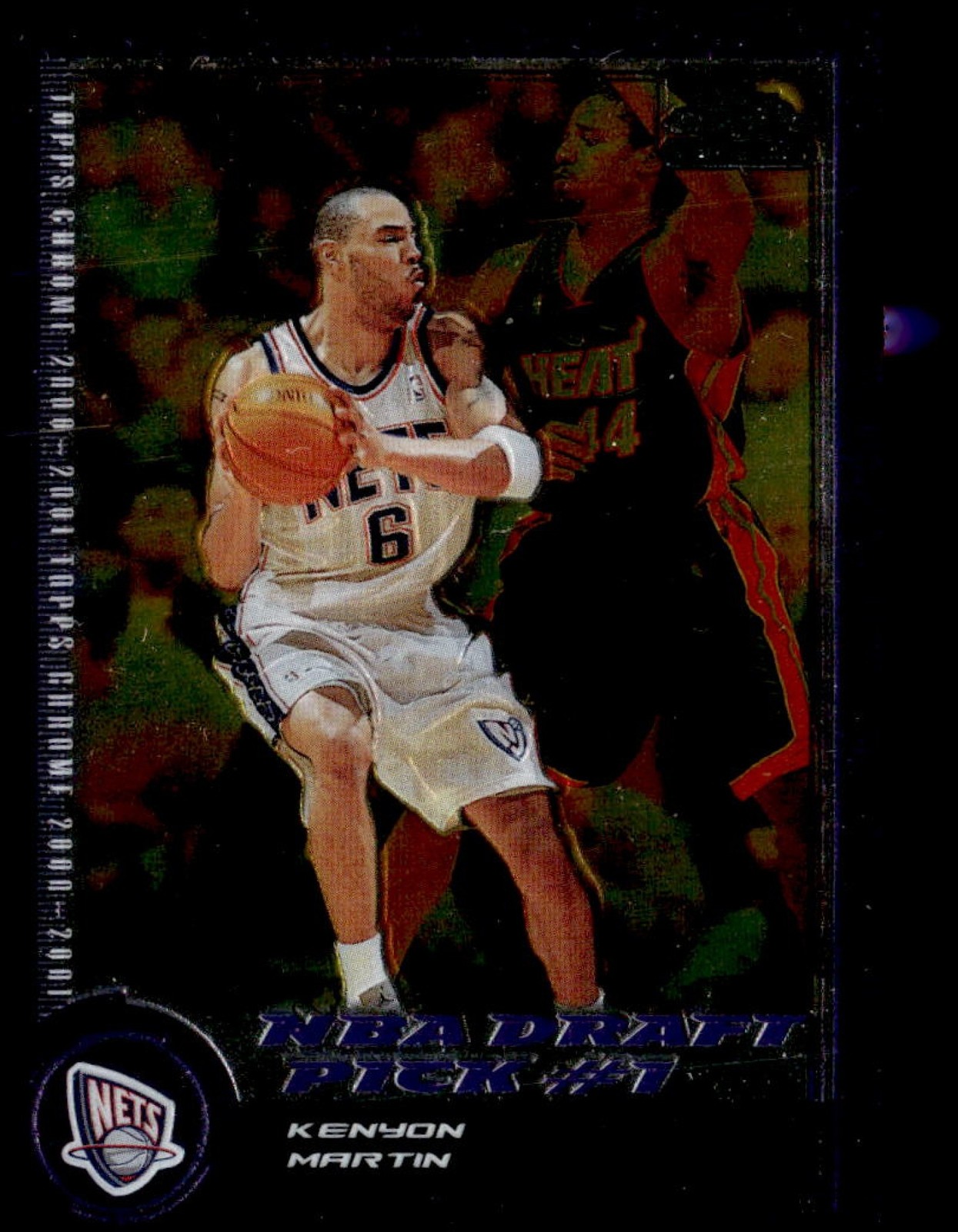 KENYON MARTIN 2000-01 TOPPS CHROME /1999 RC NETS QQ