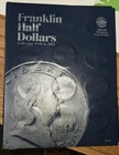 1948-1963 Franklin Silver Half Dollars - 19 Coin Lot in Whitman Folder