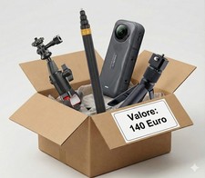 Box Accessori Insta360 X5 x4 X3 x2 Del Valore Di 140 Euro 