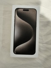 Apple iPhone 16 Pro Max Black Titanium 256GB - Empty Box ONLY