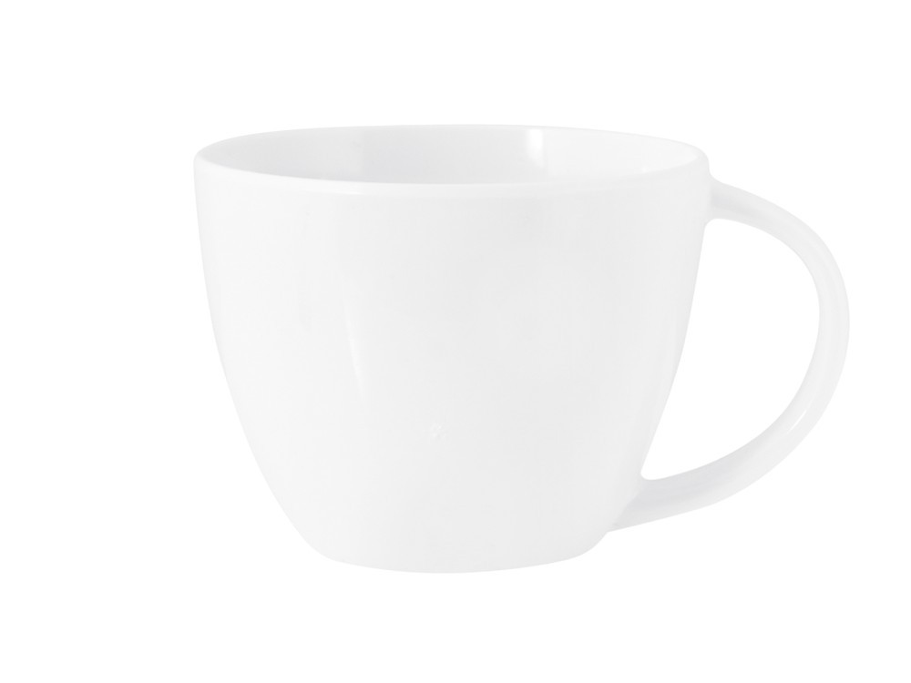 Jumbo Melamine Cup White Without Plate Ml465, H&H