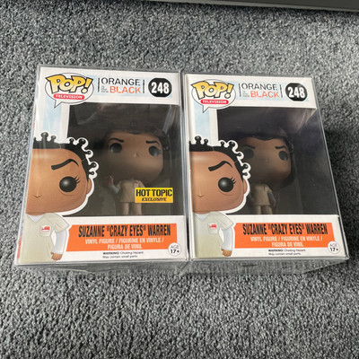 Funko POP Orange is The New Black Suzanne Warren With Pie #248 ''crazy eyes''