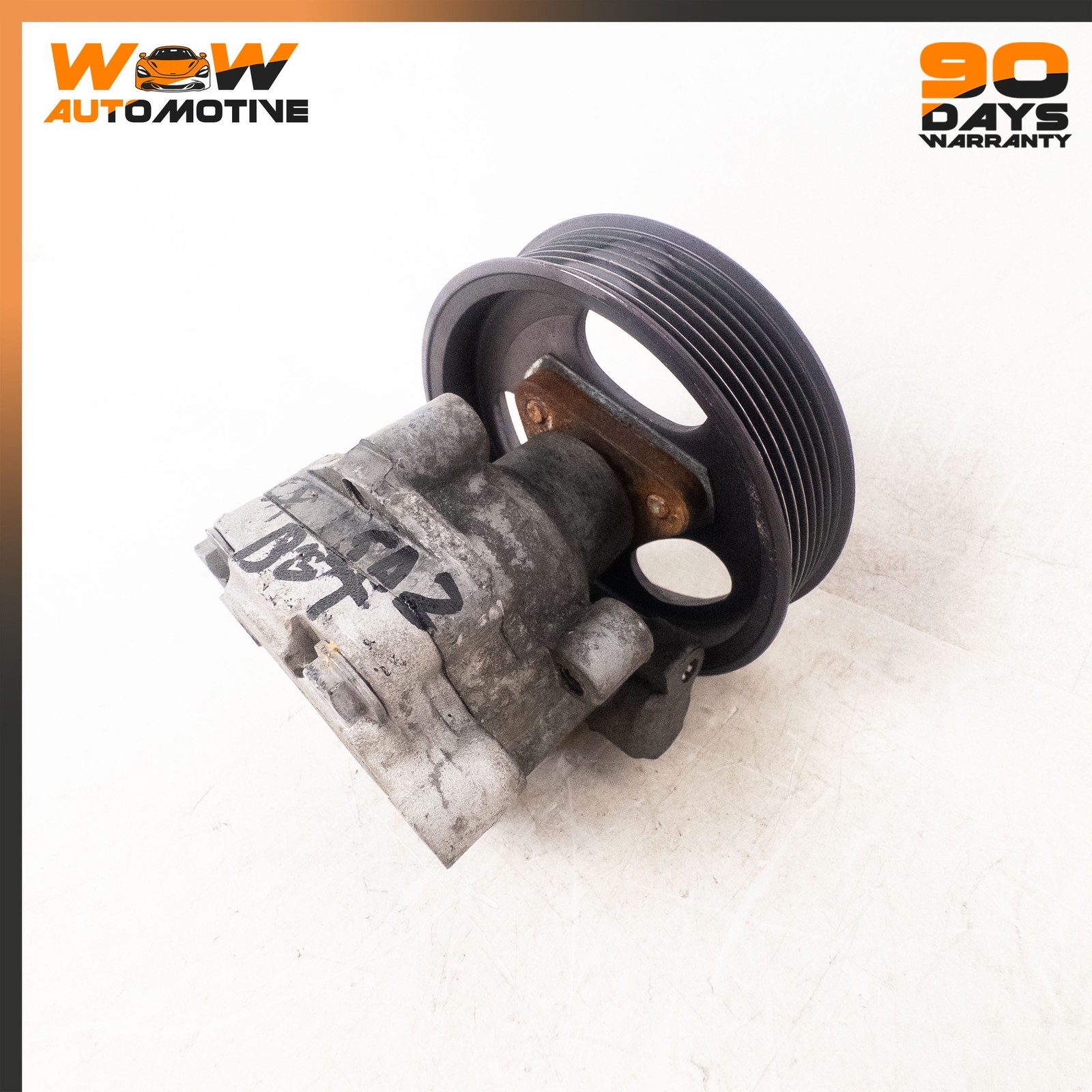 04-13 BENTLEY CONTINENTAL GTC GT POWER STEERING PUMP POLY V BELT PULLEY OEM